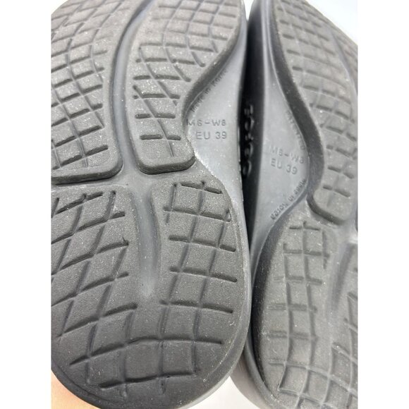 Oofos Ooriginal Slide Sandals Black M6 W8 Recovery Footwear - Picture 8 of 10